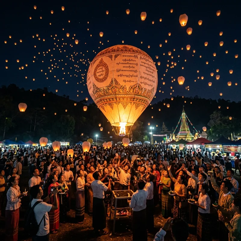 A festival photo for round one
